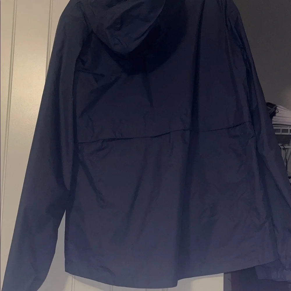 Columbia Dark Jacket with Light Blue Accent, Large (14/16)